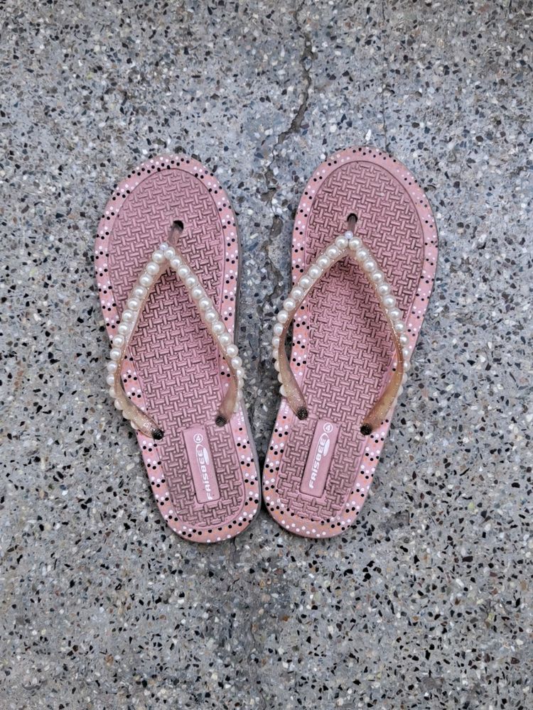 ❤️Korean Pearly  Flipflops ❤️