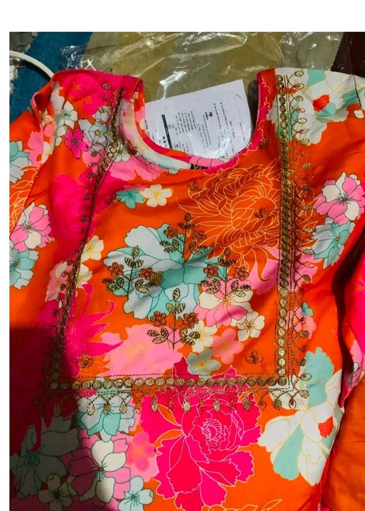 Price Down - Digital maslin Kurta