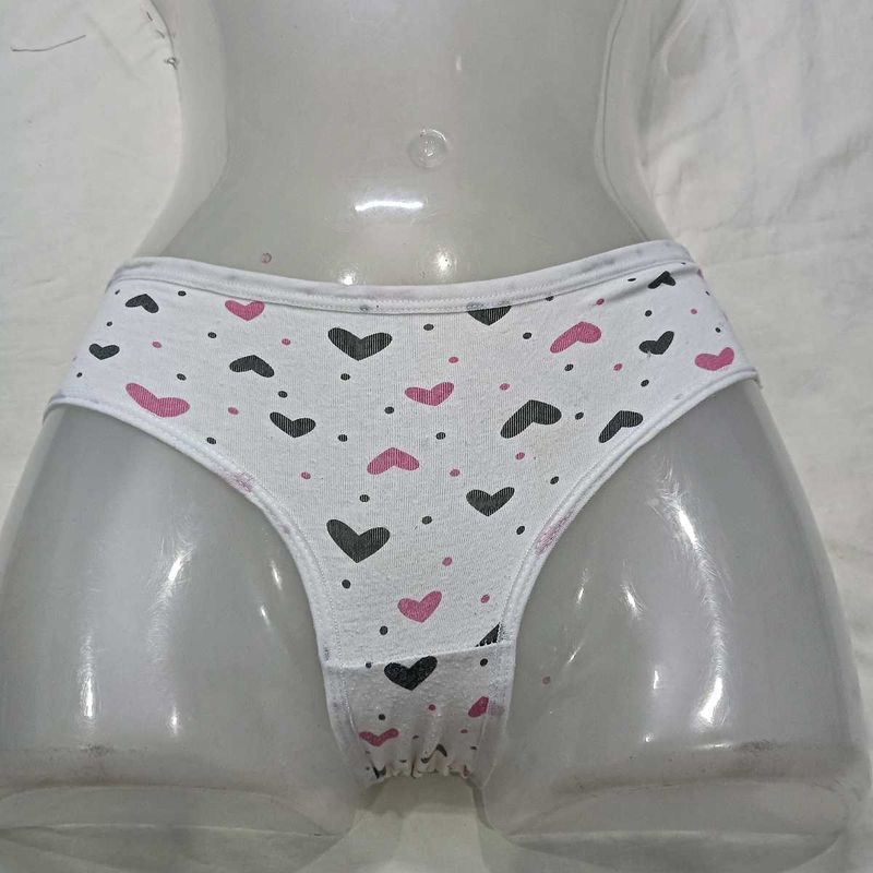 Cute Heart🪔 Print Panties