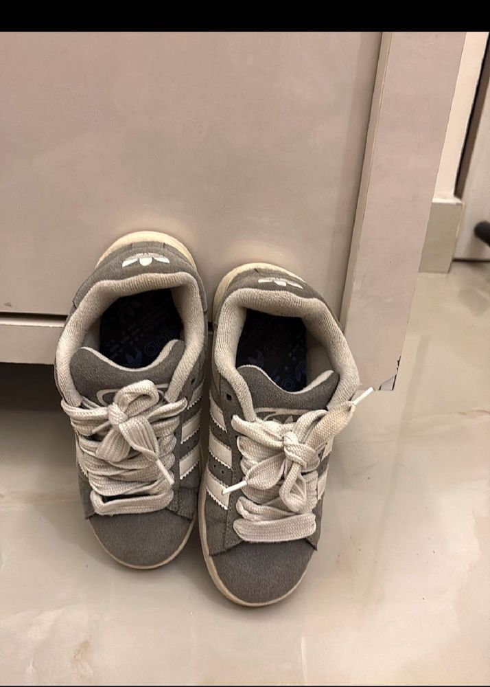Adidas Grey Sneakers (first copy)