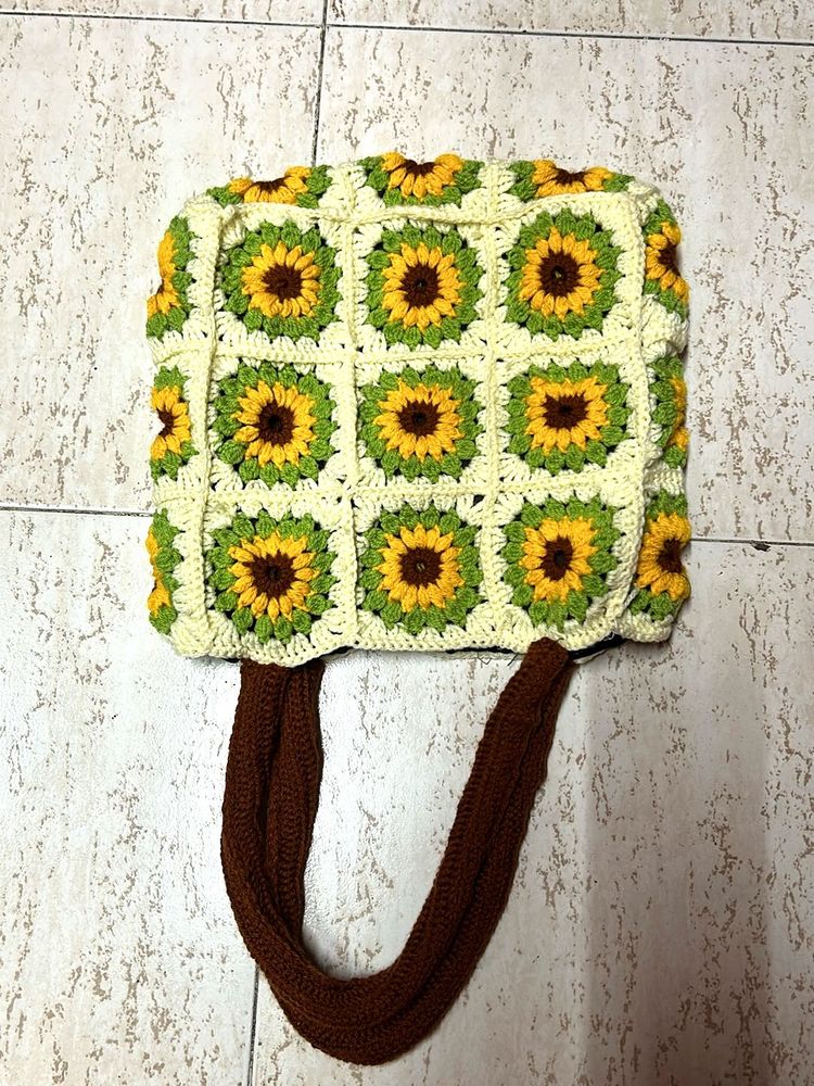 Handmade Crochet Tote Bag