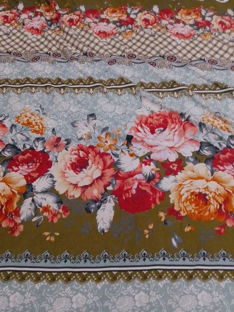 Beautiful Floral sheet double bed