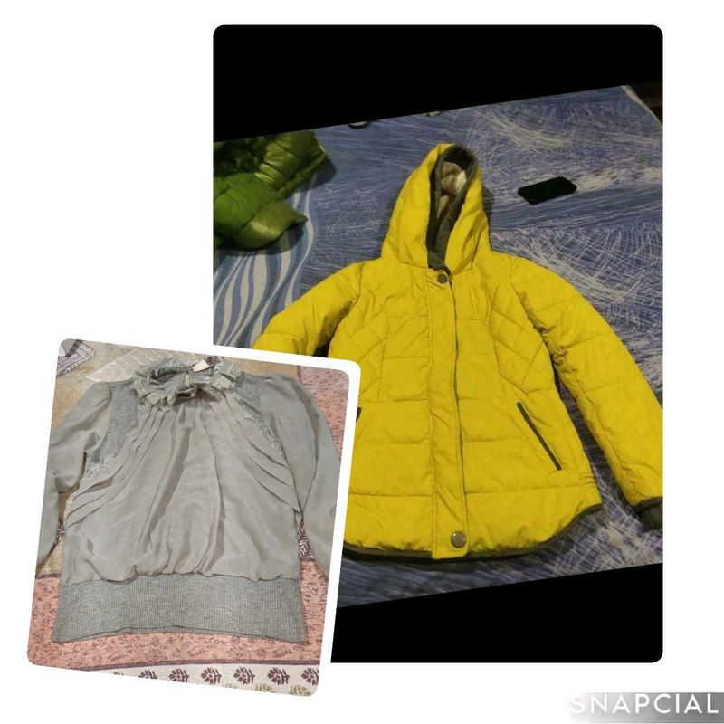 Stylish Women's winter jacket and top free