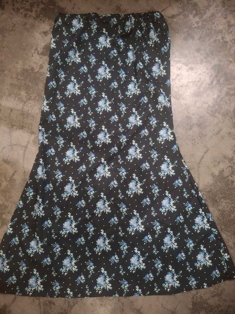 floral long skirt