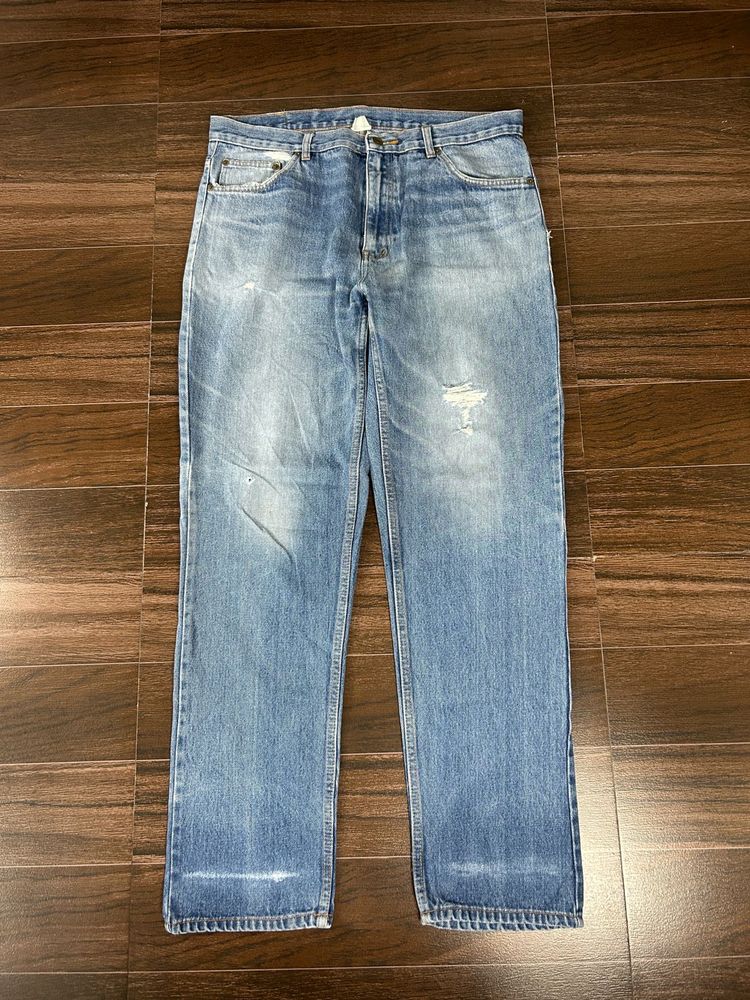 Vintage Distressed Denim Jeans