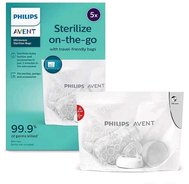 PHILIPS AVENT Steriliser Bags Pack Of 5