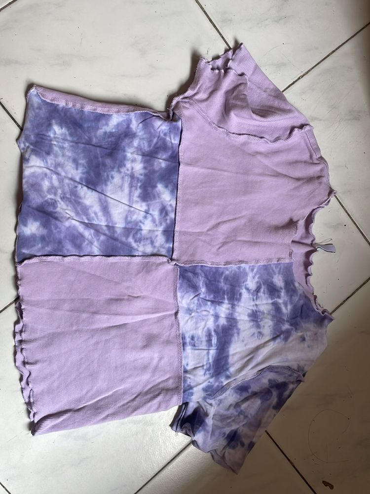 Lavender Inverted Top