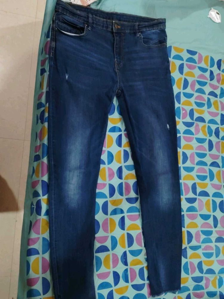 Stylish Blue Denim Jeans
