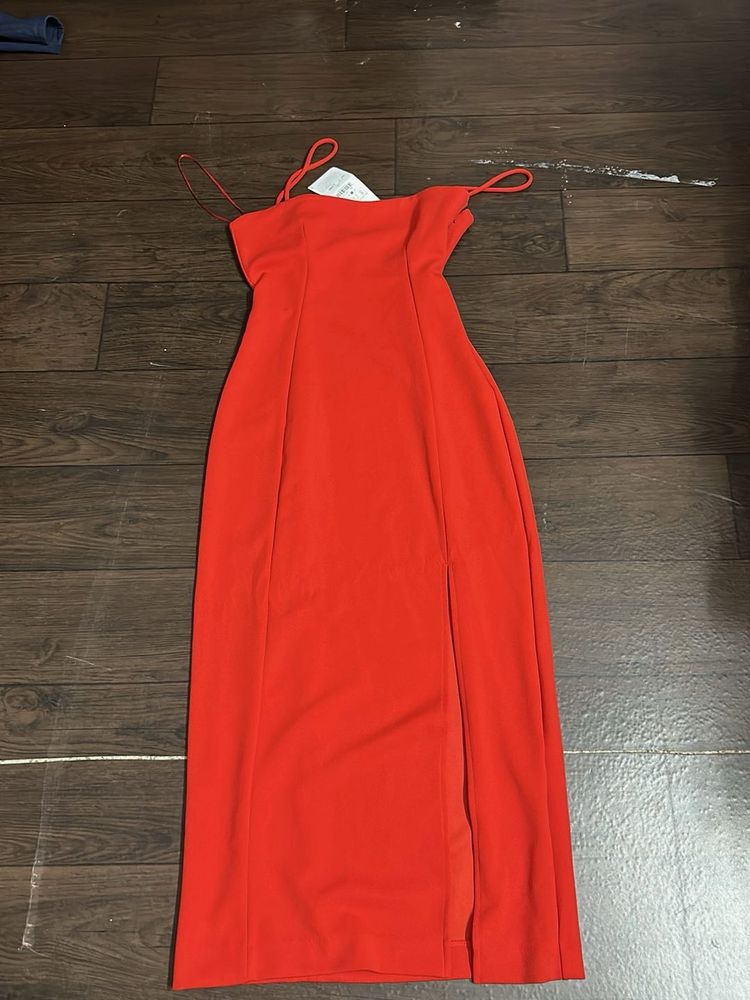 Stunning Red Strappy Maxi Dress