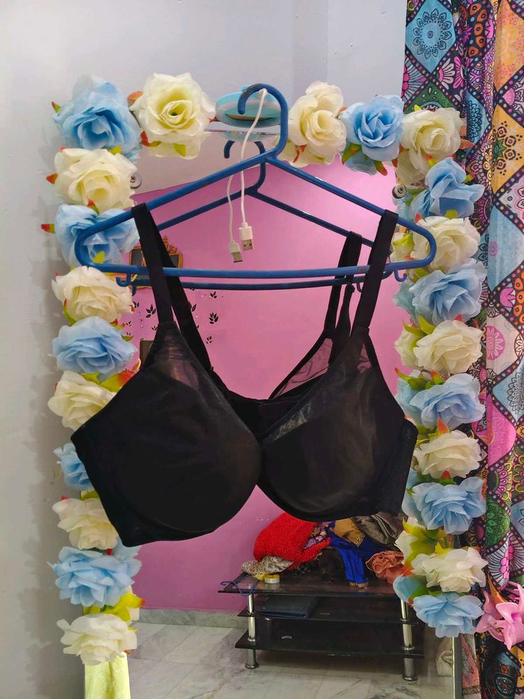 Classic Black Full Coverage Bra