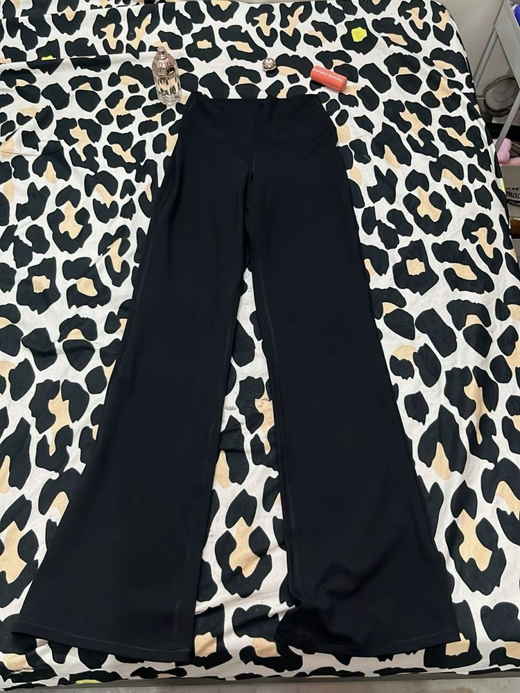 Women's Black Flare Pants
