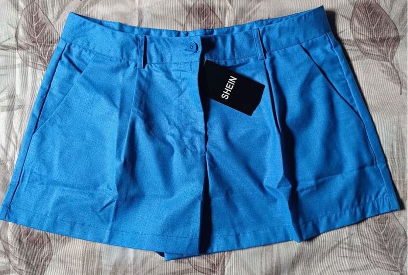 Bright Blue SHEIN Shorts