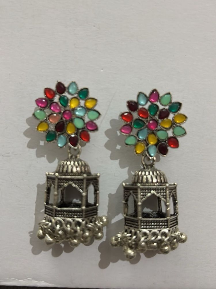 Multicolor Jhumka