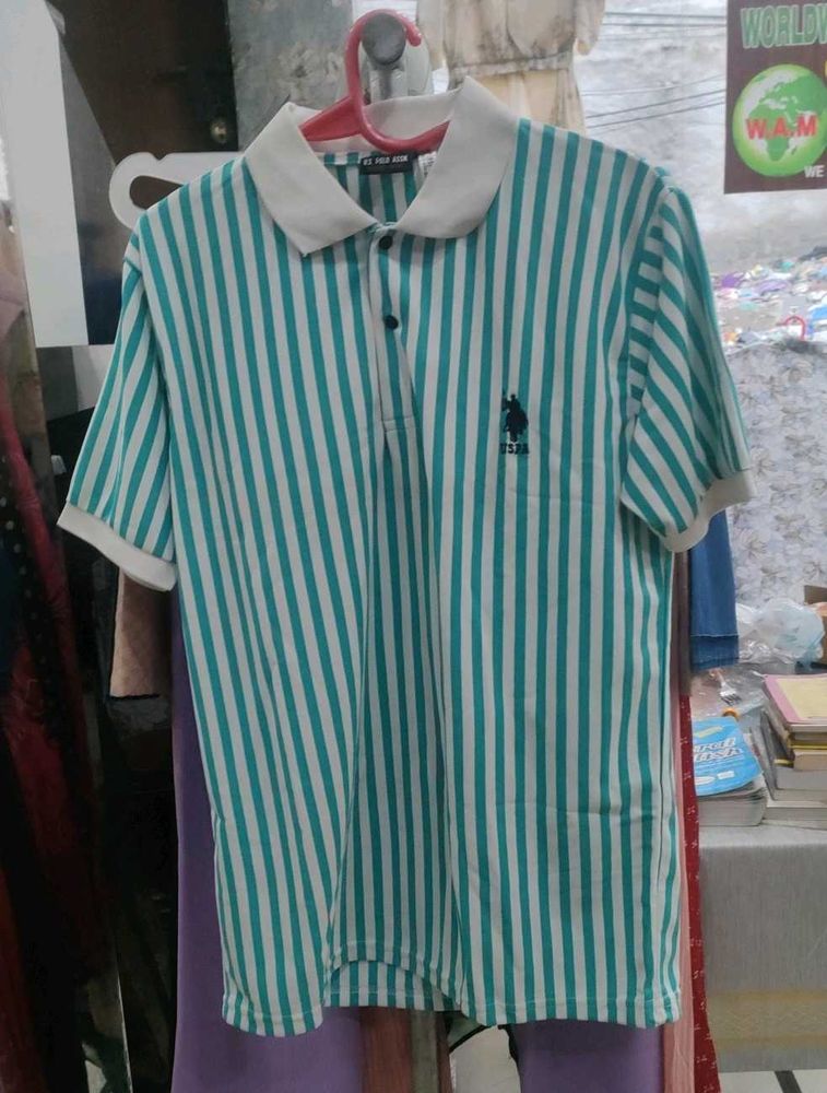 Striped Polo Shirt
