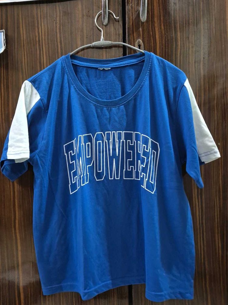 Blue Empowered T-Shirt