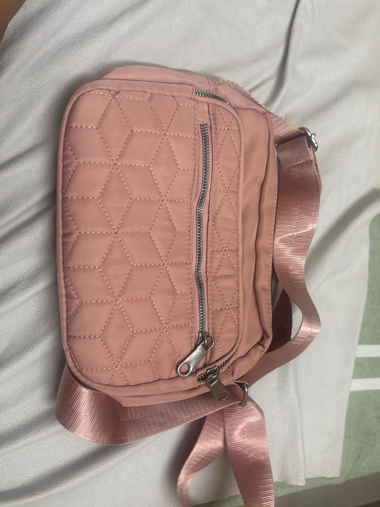 Quilted Pink Fanny Pack