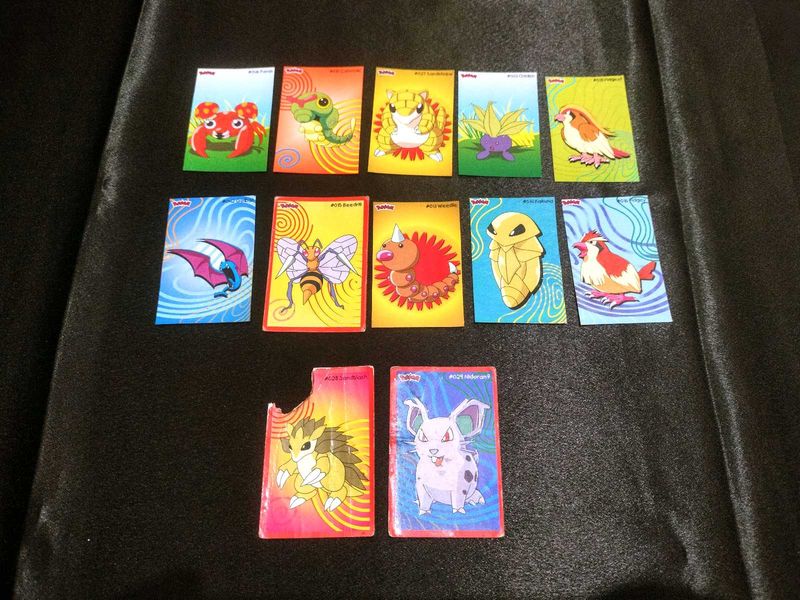 Vintage Pokemon Greeting CardS Set