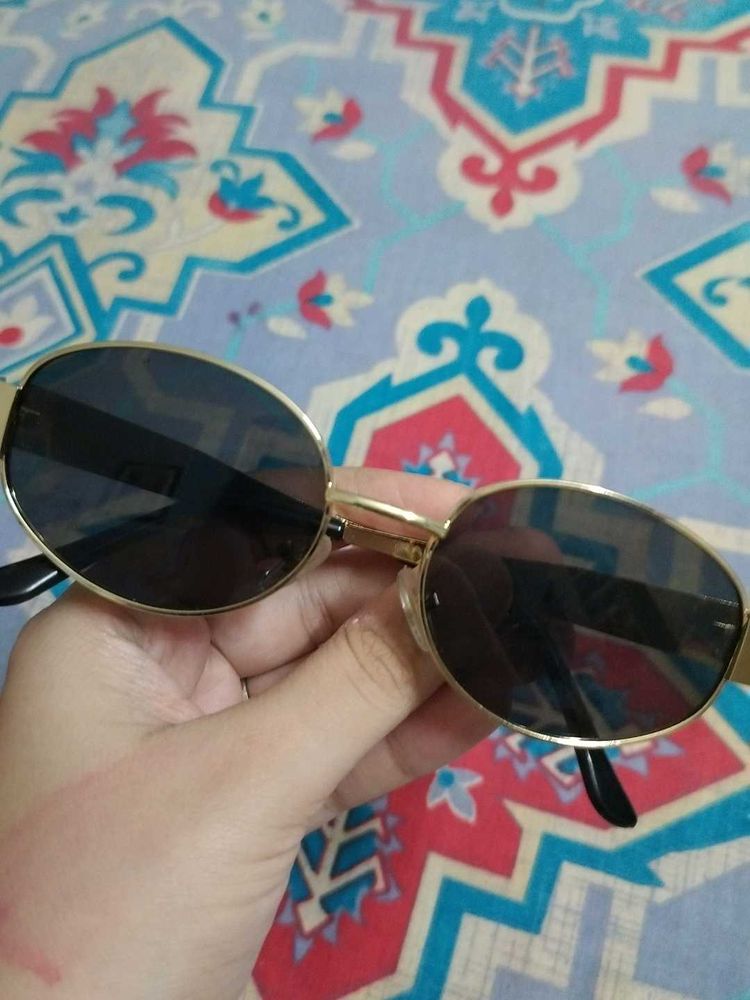 Vintage Gold Rimmed Sunglasses