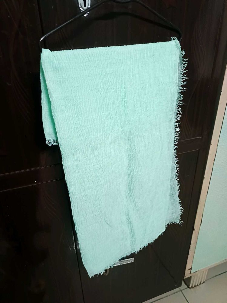 crinkle cotton hijab