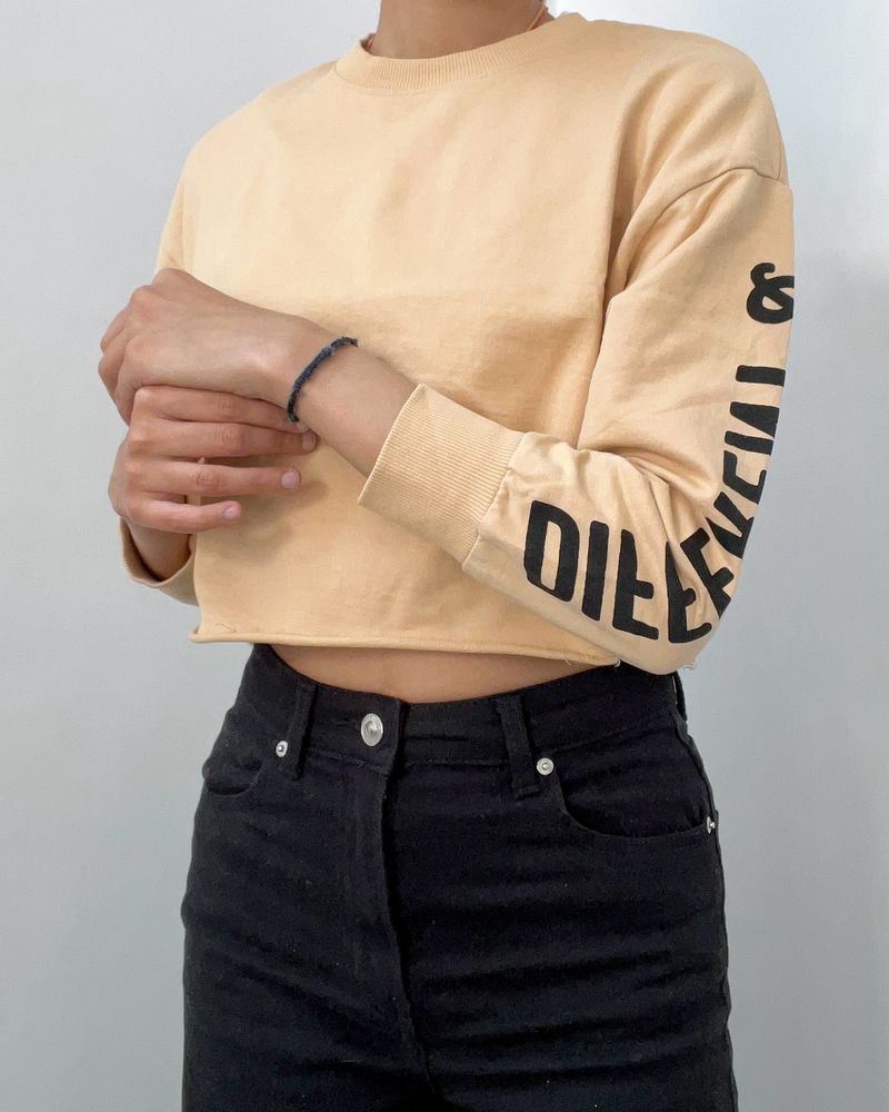 Only Cropped Sweatshirt Size XS