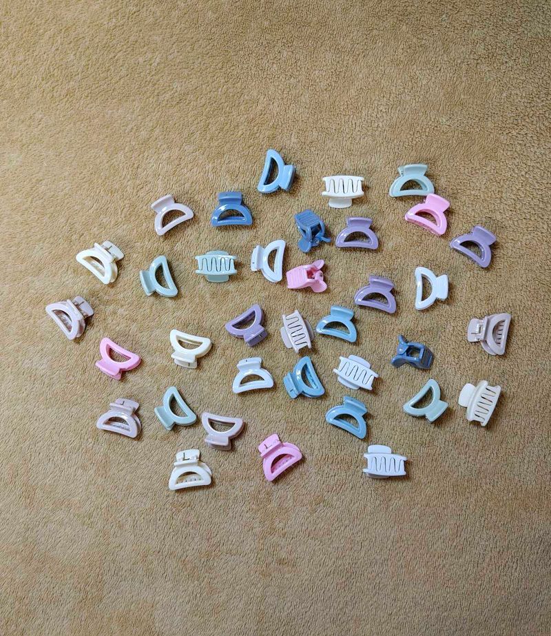 Cute Mini Hair Clips (36 Pcs)