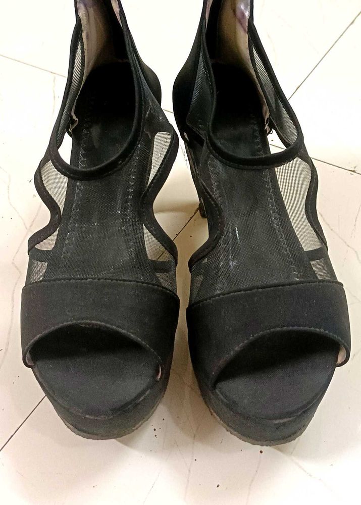 Party Wear Black 🖤 High Heels 👠