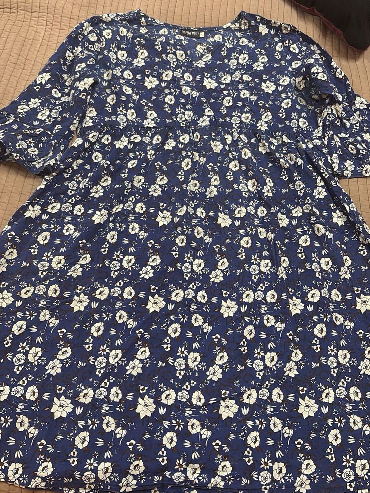 Floral Print Casual Dress