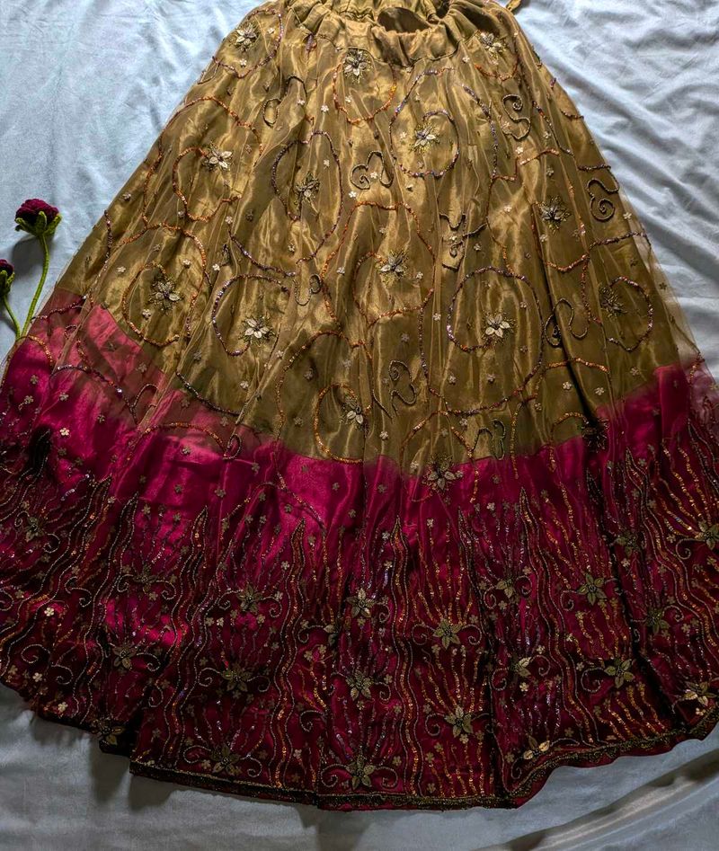 Embellished Lehenga Skirt