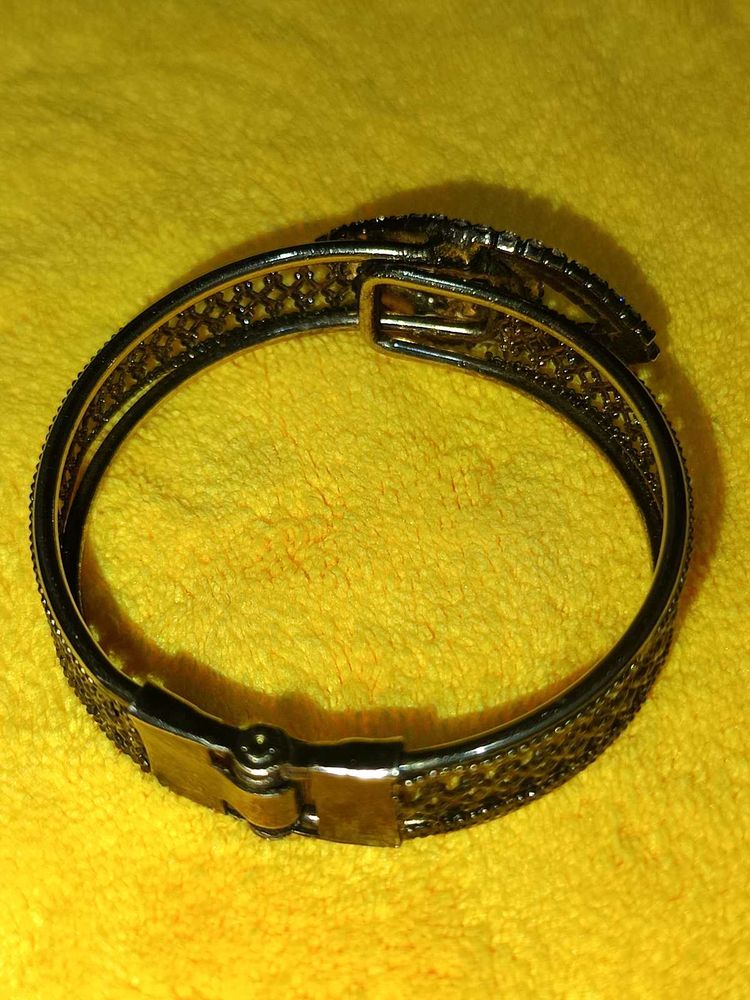 Elegant Rhinestone Evil Eye Bracelet