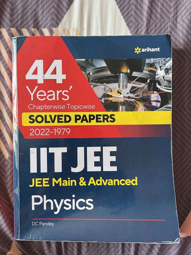 IIT JEE Physics Solved Papers 2022-1979