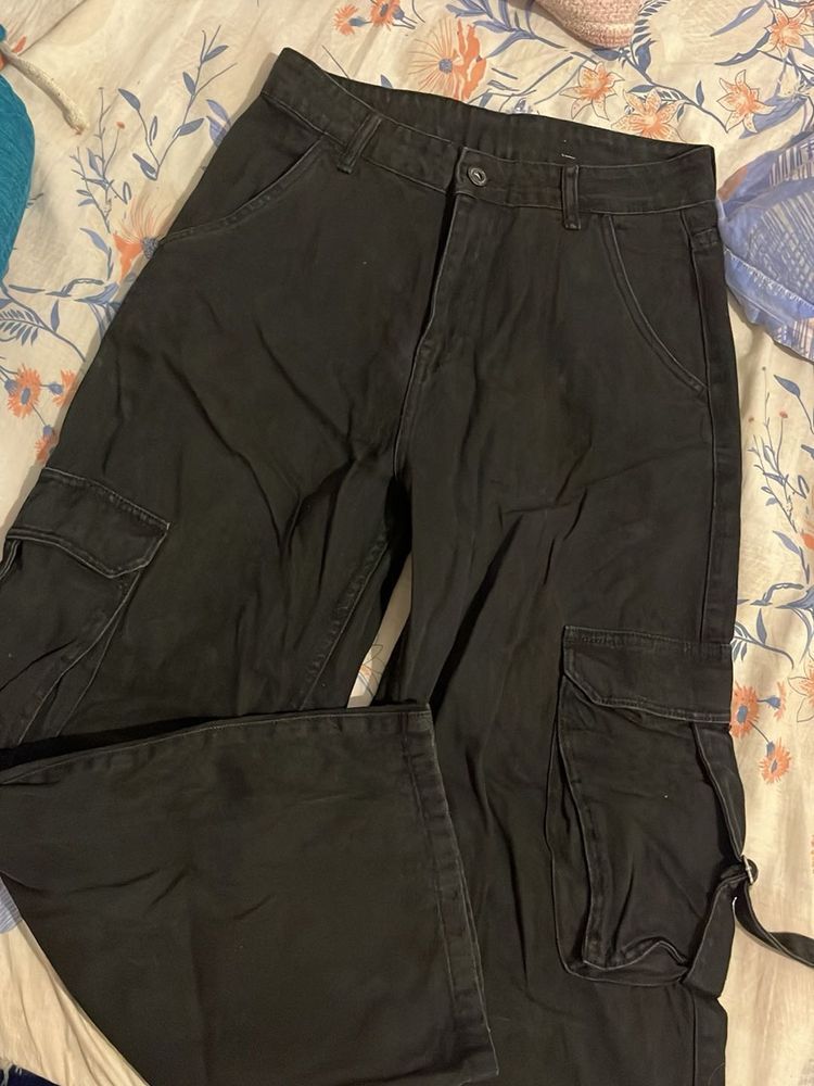 Black Cargo Pants