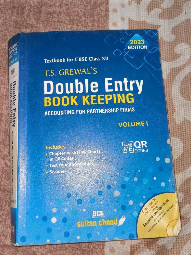 T.S. Grewal's Accountancy Book ( class 12 th )