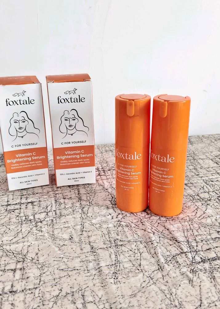 Foxtale Vitamin C Brightening Serum Duo