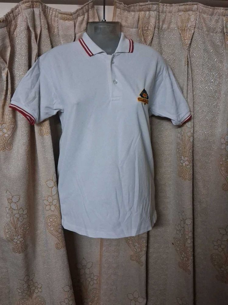 Classic White Polo T-Shirt