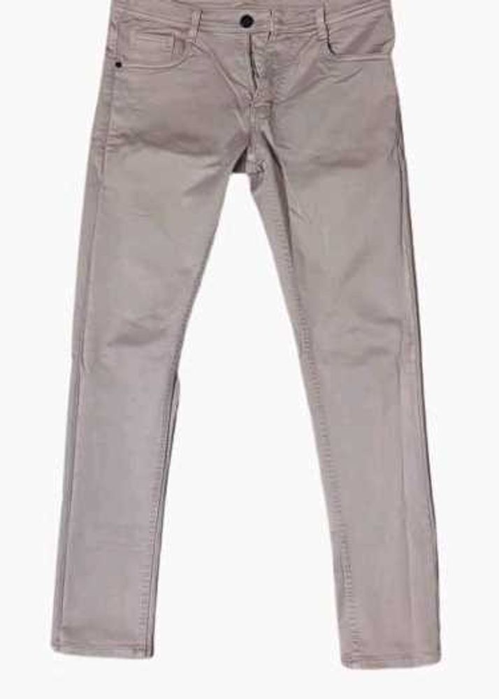 Light Grey Slim Fit Jeans