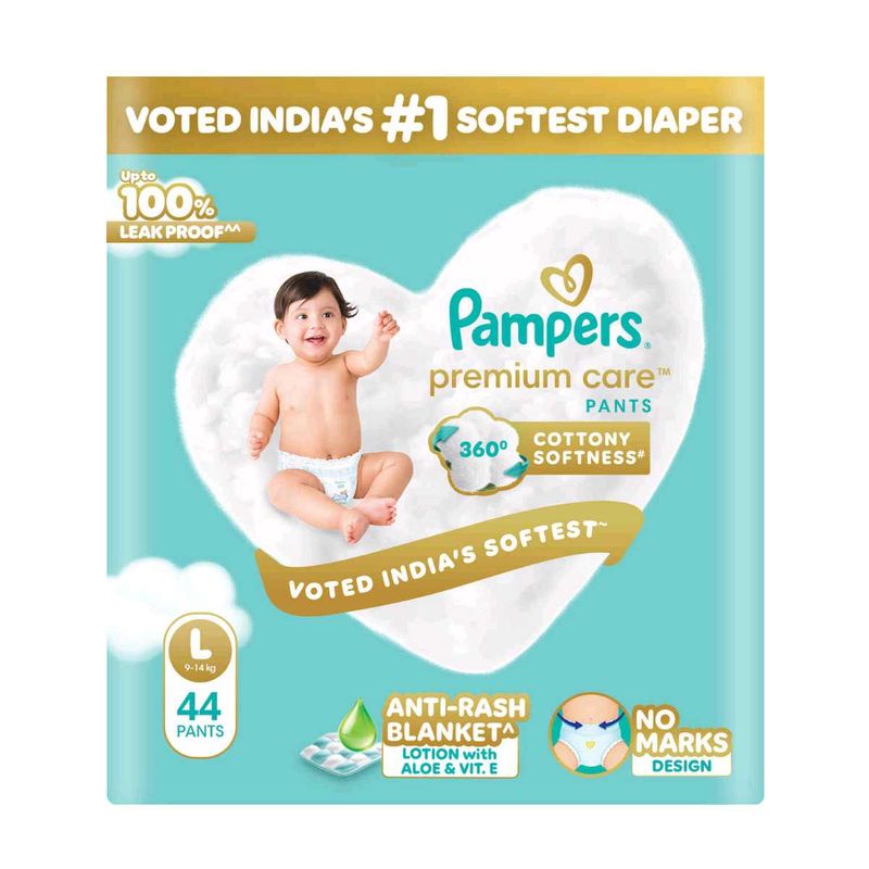 Pampers Premium Care Pants - Size L (44 Count)