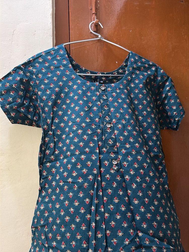 Short cotton kurti