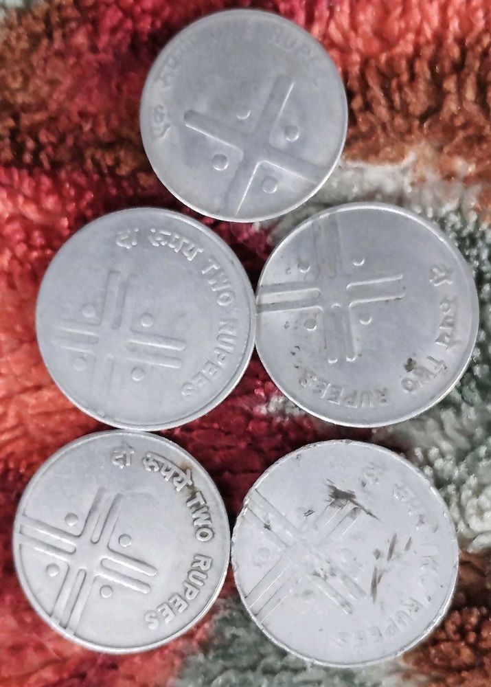 Cross Coins 2005&amp;2007 5pcs Set