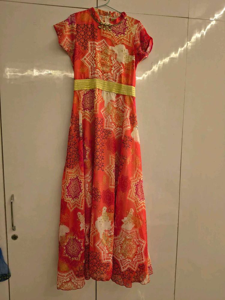 Bohemian Style Ethnic Gown
