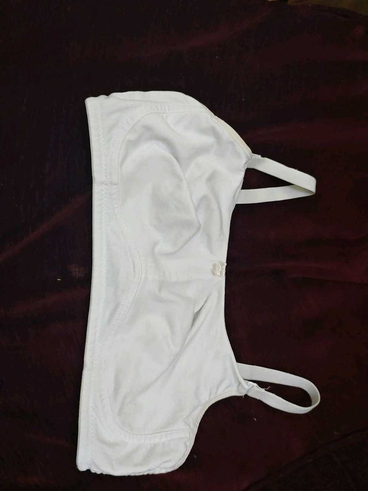 Comfortable White Bra