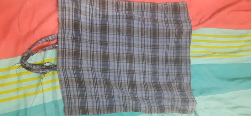 Blue cloth Bag