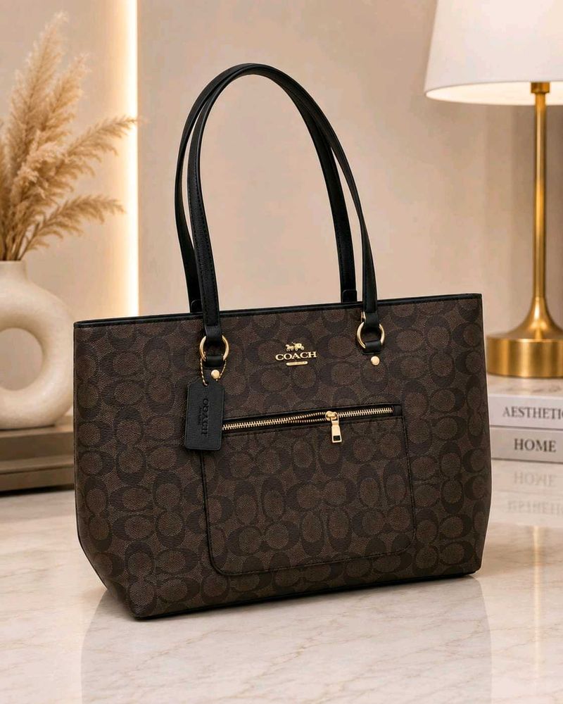 Coach Signature Tote Bag
