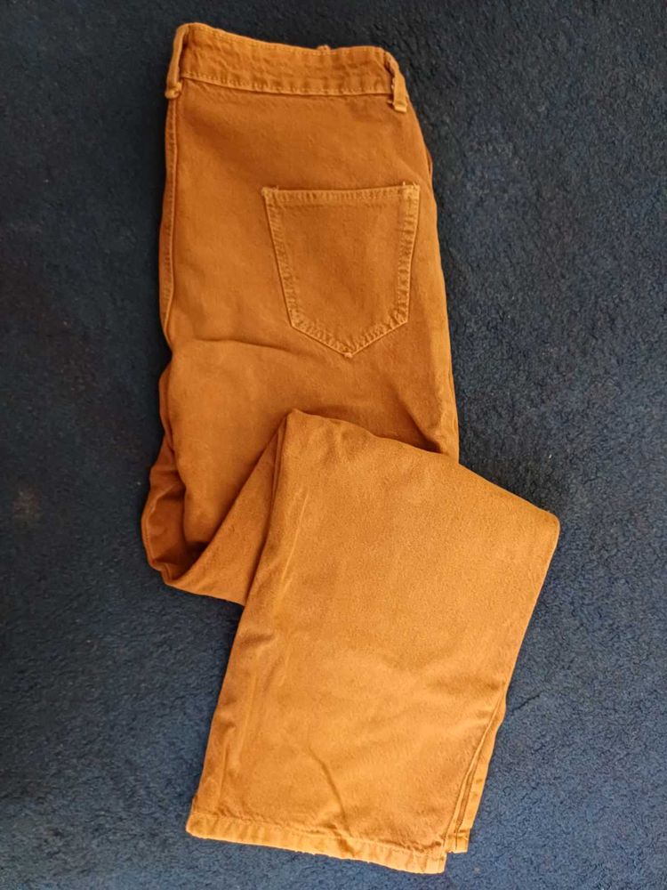 Brown Casual Pants