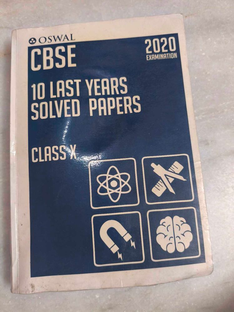 Oswal CBSE 10 Last Years Solved Papers Class X 202