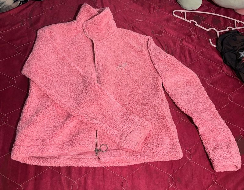 Cozy Pink Wool Jacket