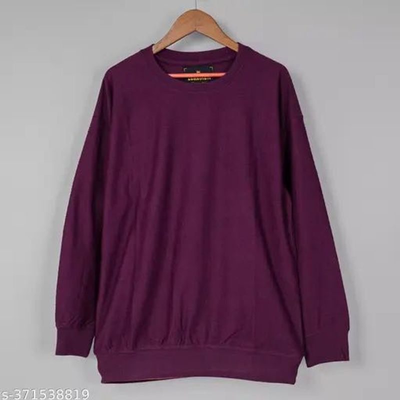 Men's Crew Neck Long Sleeve Sweatshirt
