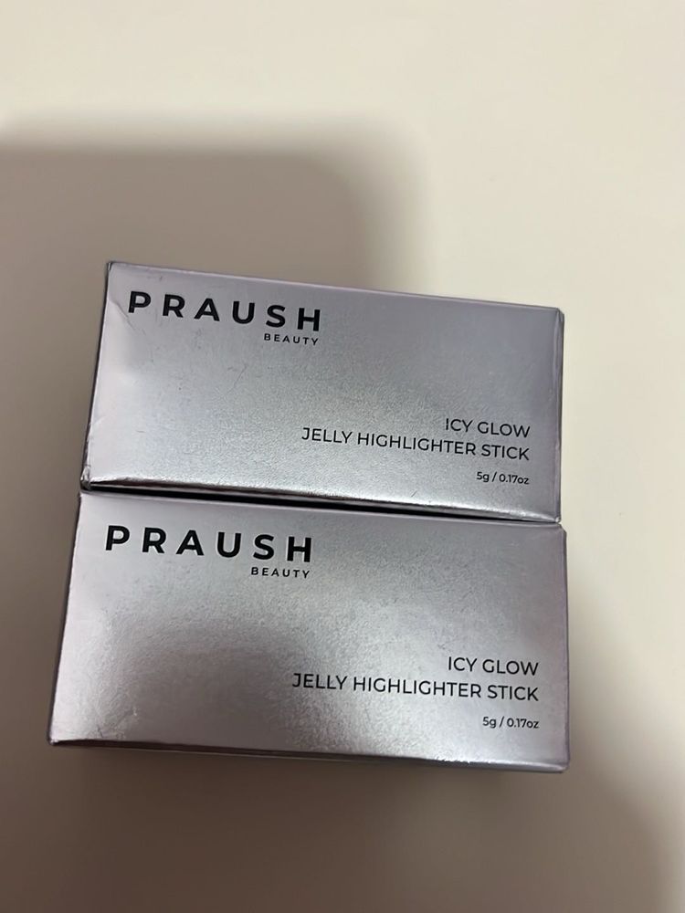 Praush Beauty Icy Glow Jelly Highlighter Stick