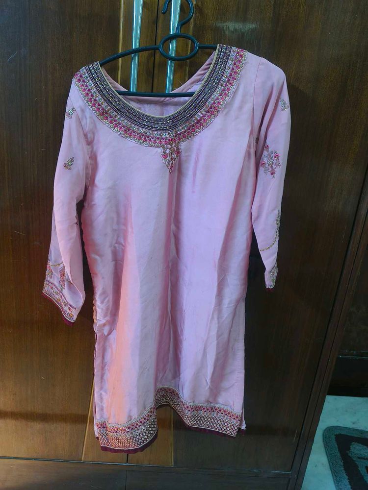 Sharara With Dupatta And Kurti