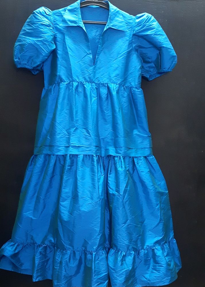 Puffy Sleeves Dress 👗