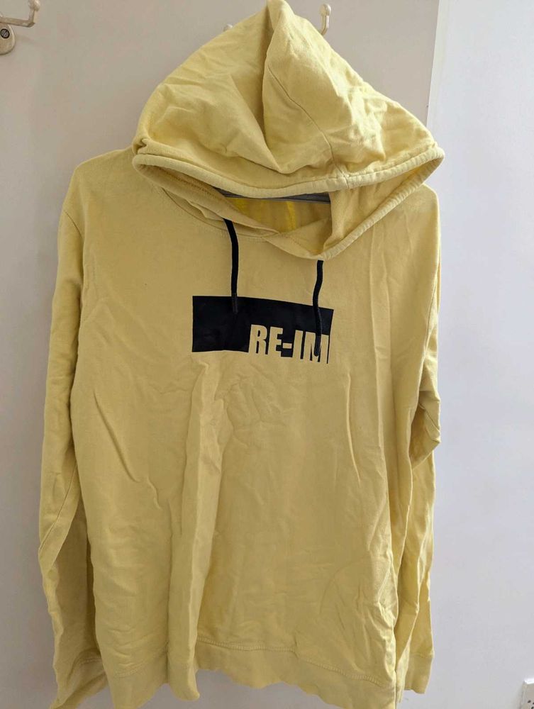 RE -IM Yellow Hoodie